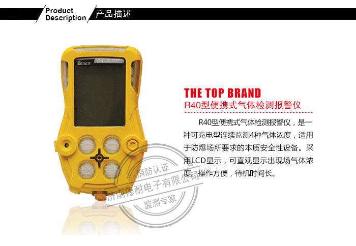 R40型复合式气体检测仪 R40型复合式气体检测仪