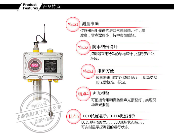 JDN-SST-D气体探测器