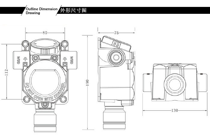 JDN-T6000-ZLGMS型气体探测器