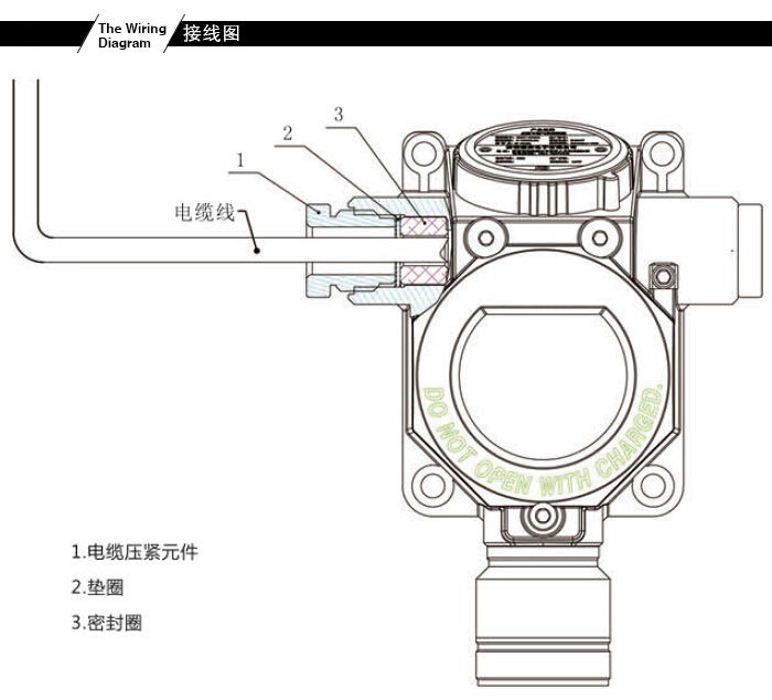 JDN-T6000-ZLG型气体探测器 JDN-T6000-ZLG型气体探测器
