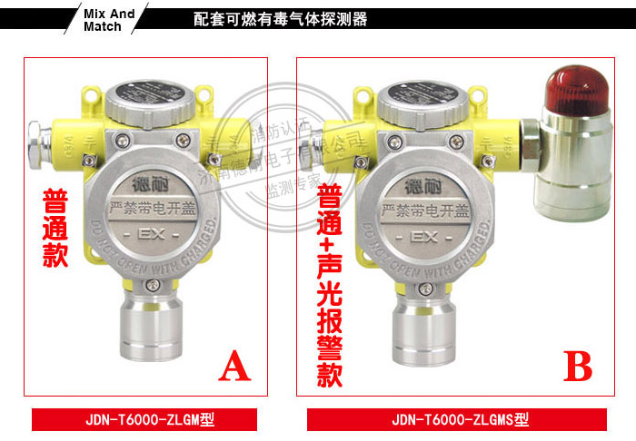 JDN-T6000-ZLGM型气体报警探测器