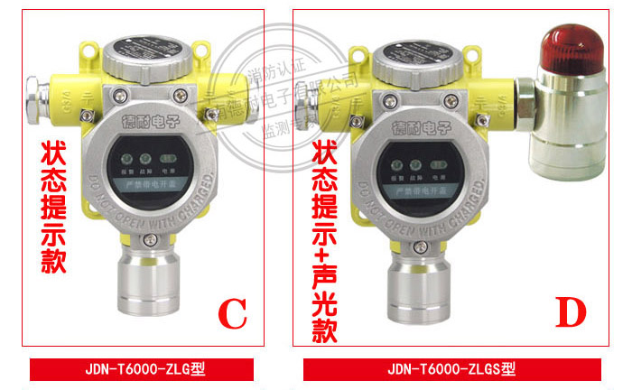 JDN-T6000-ZLG型气体报警探测器