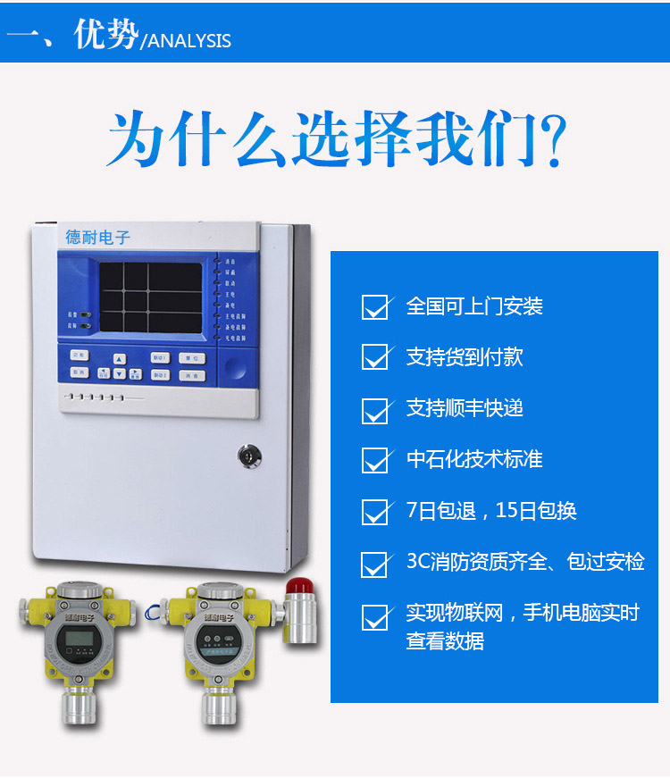 可燃气体报警器实现物联功能